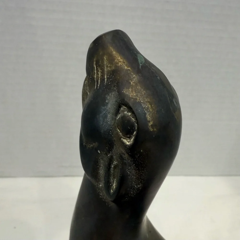Seal Sea Lion Brass • Vintage Coastal Perfection Heavy Solid - Picture 10 of 10